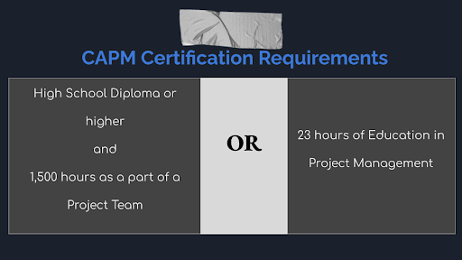 pmp requirements masters degree